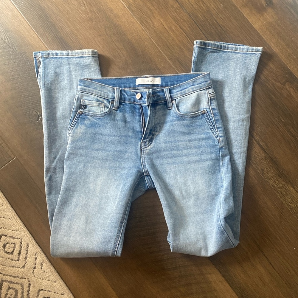 Kancan split hem jeans 3/25